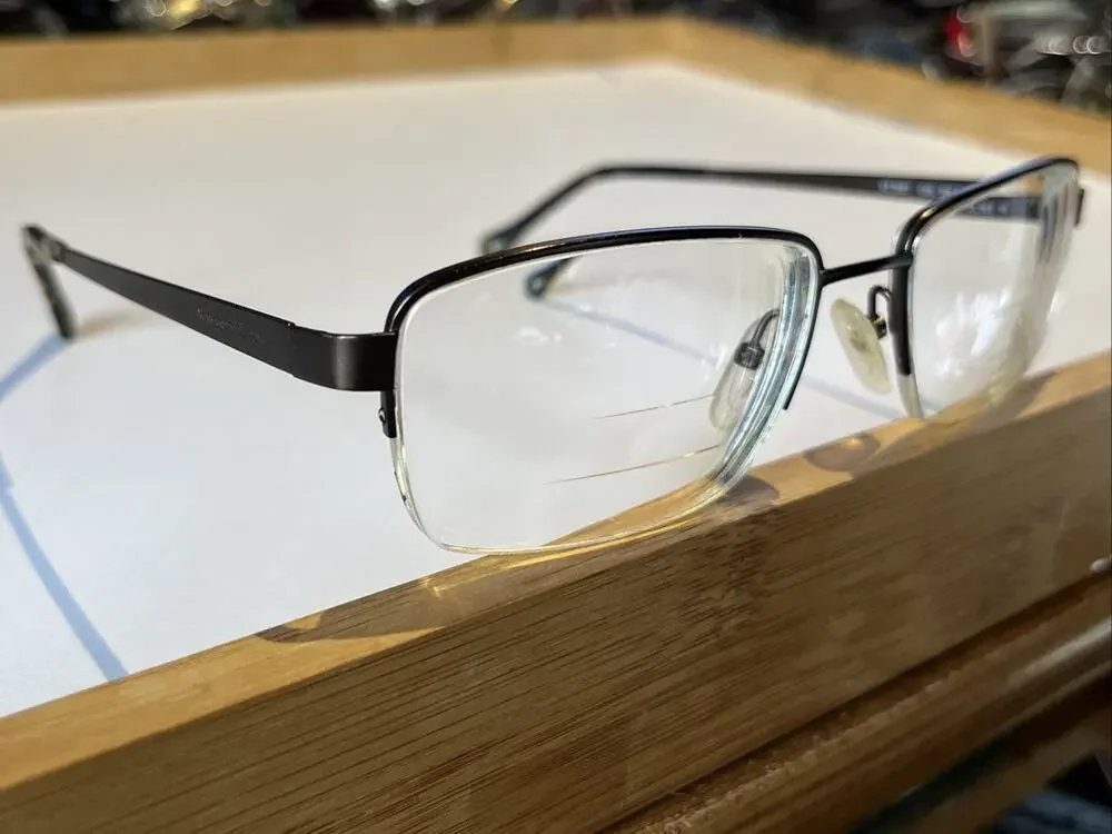 Ermenegildo Zegna Eyewear Eyeglasses VZ 3361 0SLS 55-17-140 Metal Frames Only